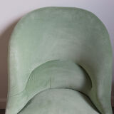 Toad silk velvet armchair