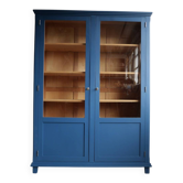 Vaisselier ancien bleu nuit