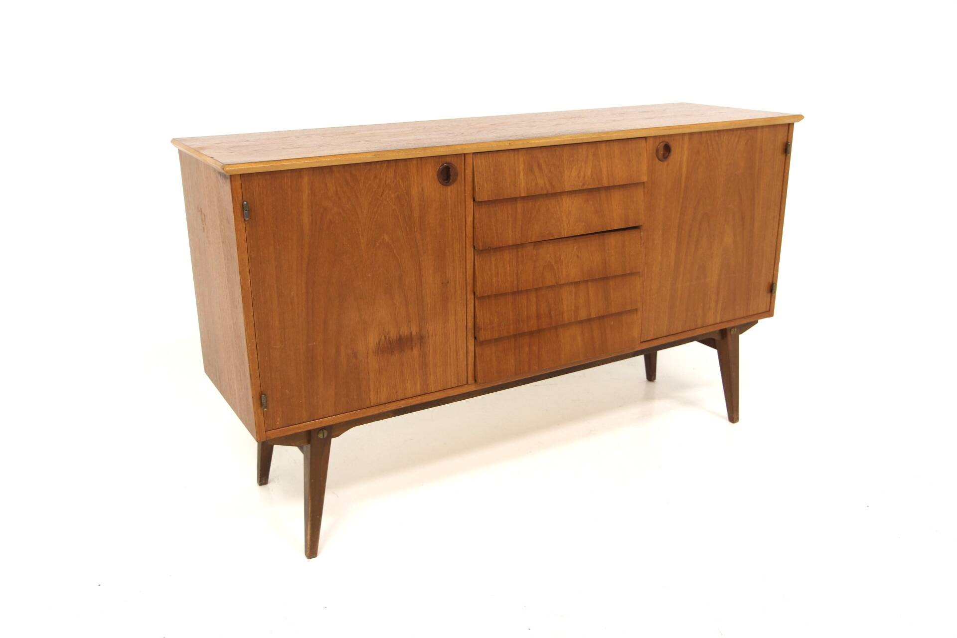 Scandinavian teak sideboard, Sweden, 1950.