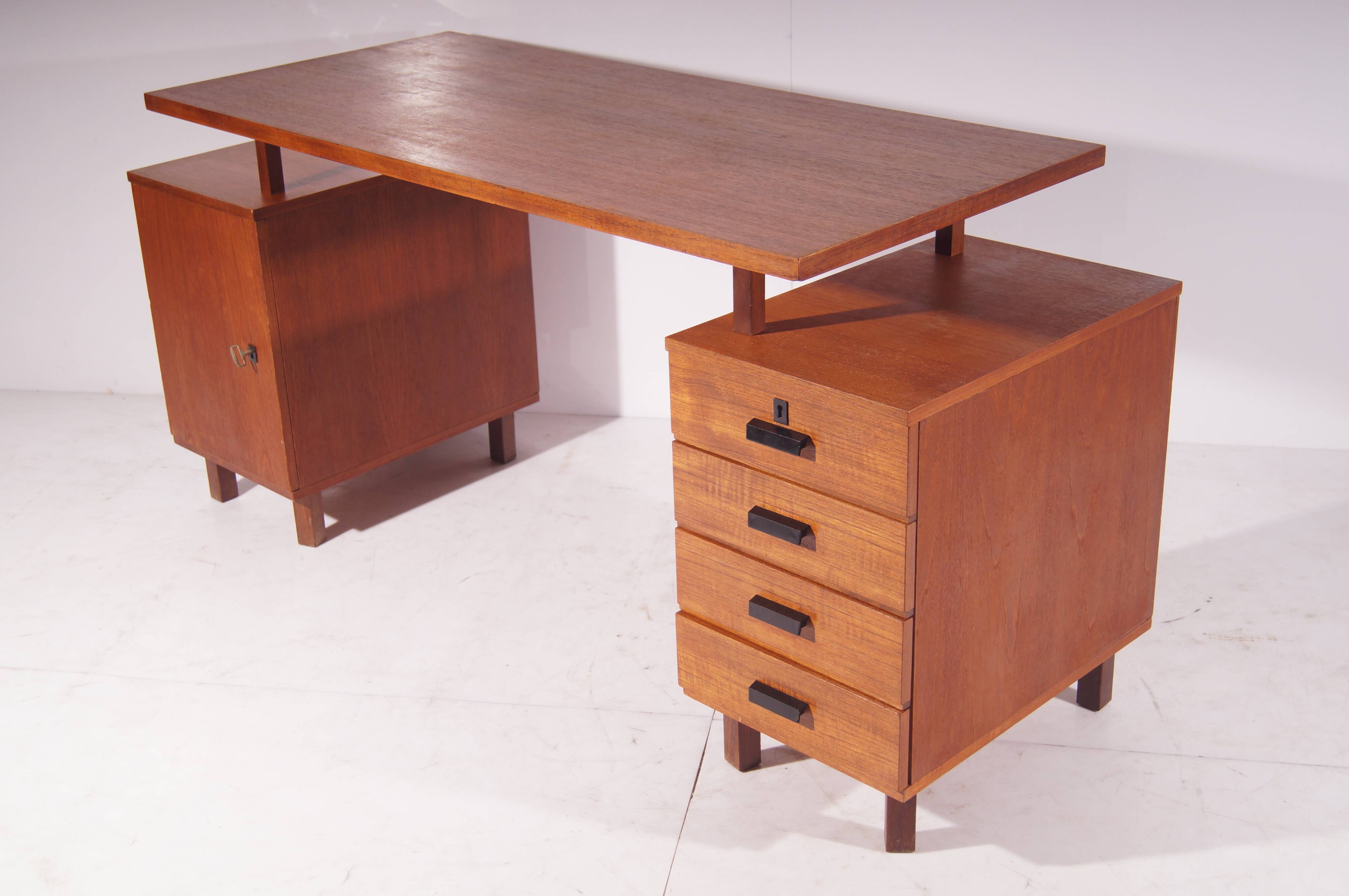 Teak Desk - Adjustable. 60's