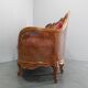 Antique Carved Sofa with Cane Sides , Czechoslovakia