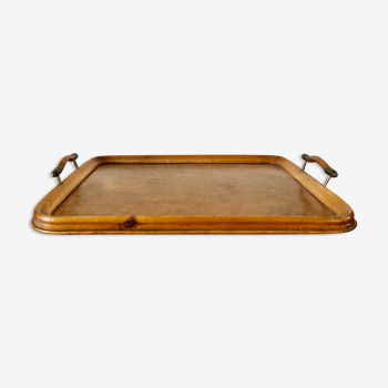 Wooden service tray 1960