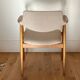 Vintage Scandinavian oak armchair "Holm" - 1960s