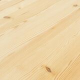 Dining table from the 1980s, solid bleached pine