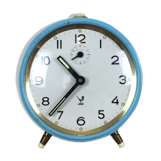 Jaz vintage alarm clock, blue