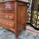 Art Nouveau cherry chest of drawers
