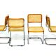 Set de 6 chaises "S32", Marcel Breuer, Italie 1970