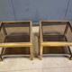 Pair of side tables by Jean Charles, 1970s