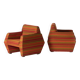 Set of 2 unique spaceage chairs produced by Olsztyńskie Fabryki Mebli, Poland, 1970s