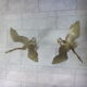 Coffee table swans hollywood regency swan brass design 1960