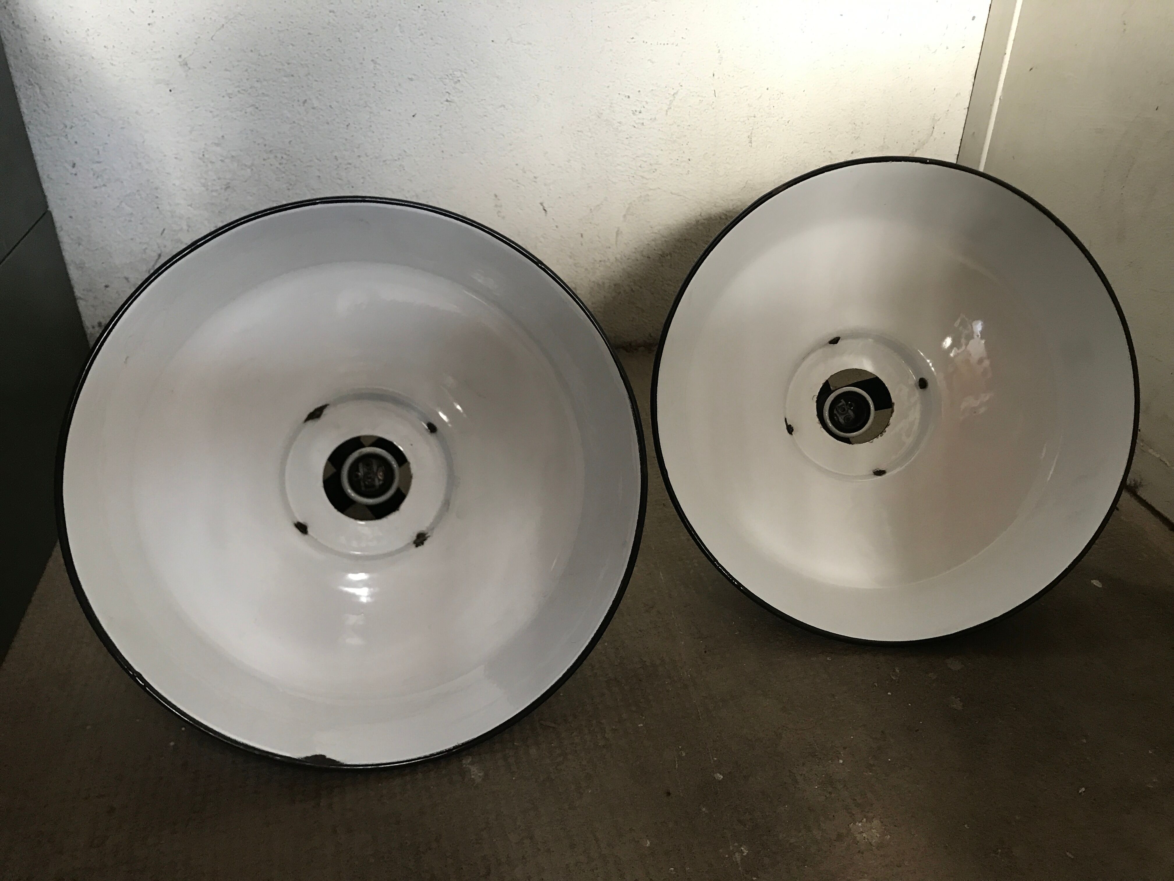 Lot of 2 industrial hanging