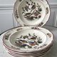 Set of 6 hollow plates Villeroy & Boch model Phoenix years 50-60
