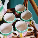 Coffee or tea type pastel slurry