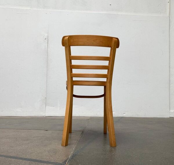 Chaises en bois cintré allemandes du milieu du siècle par ZPM Radomsko pour Mobilair, années 1950, lot de 3