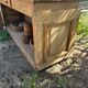 Exceptional antique counter 220 cm