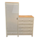 Vintage asymmetrical wardrobe