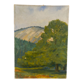 Signed rural landscape, dated 1935