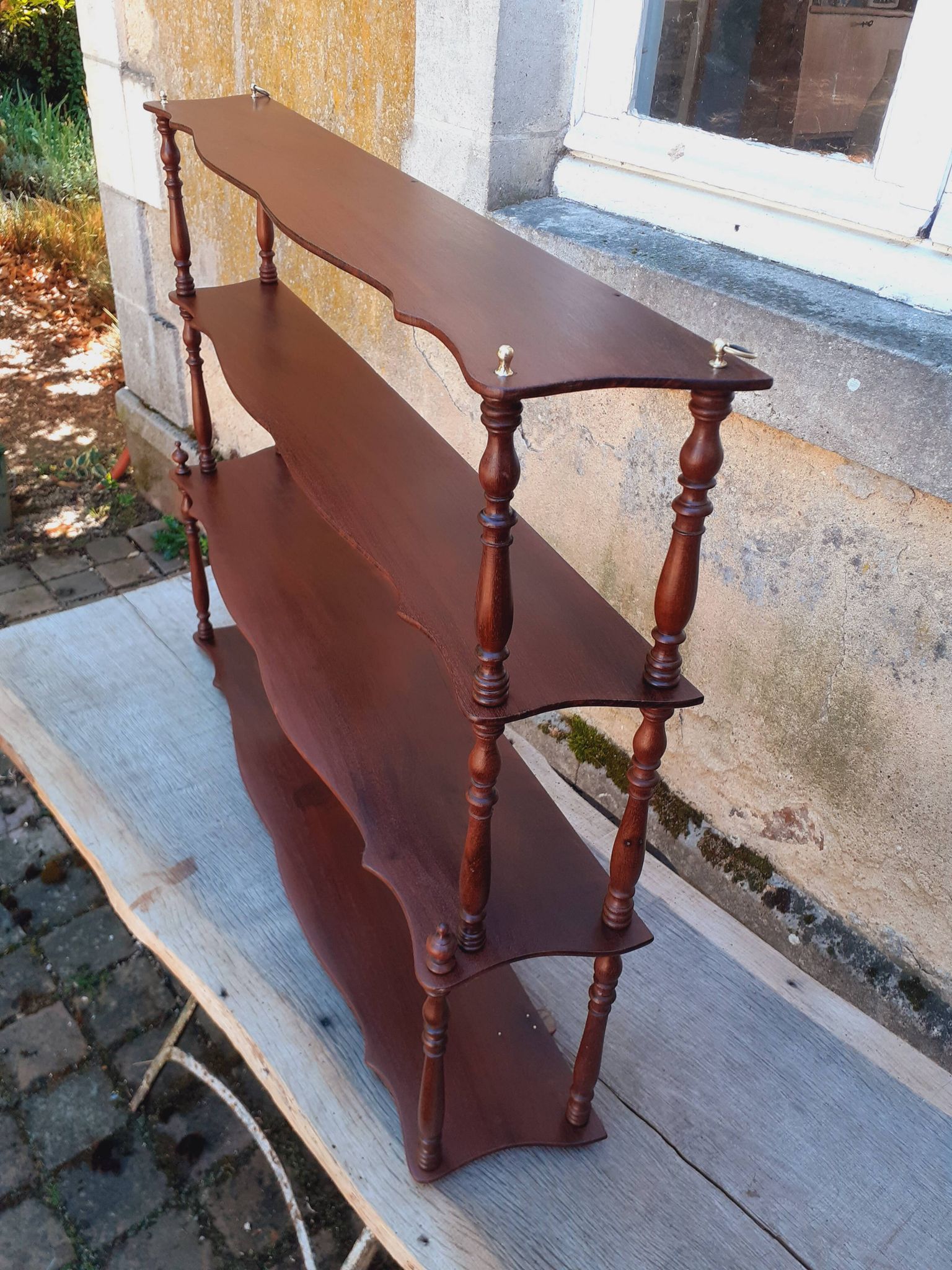 19th-century wall shelf from the Napoleonic III era.
