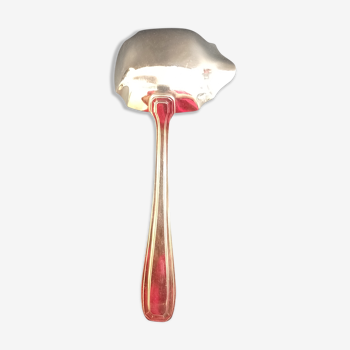 Silver metal serving spoon ercuis