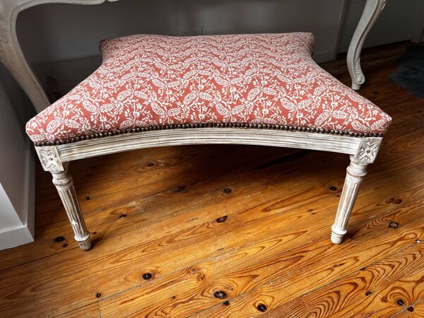 Tabouret pouf repose-pieds
