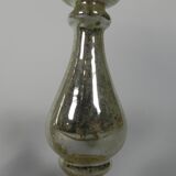 Set of 2 mercury candlesticks, circa 1900 (poor man's silver)