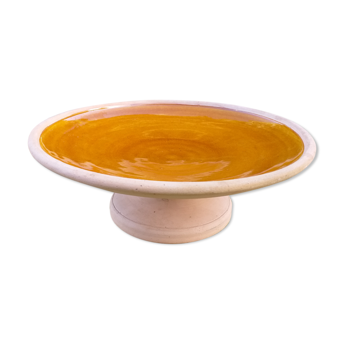 Burgaud's terracotta pottery fruit cup