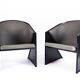 Paire de fauteuils postmodernes modèle Mandi par Jarvisalo