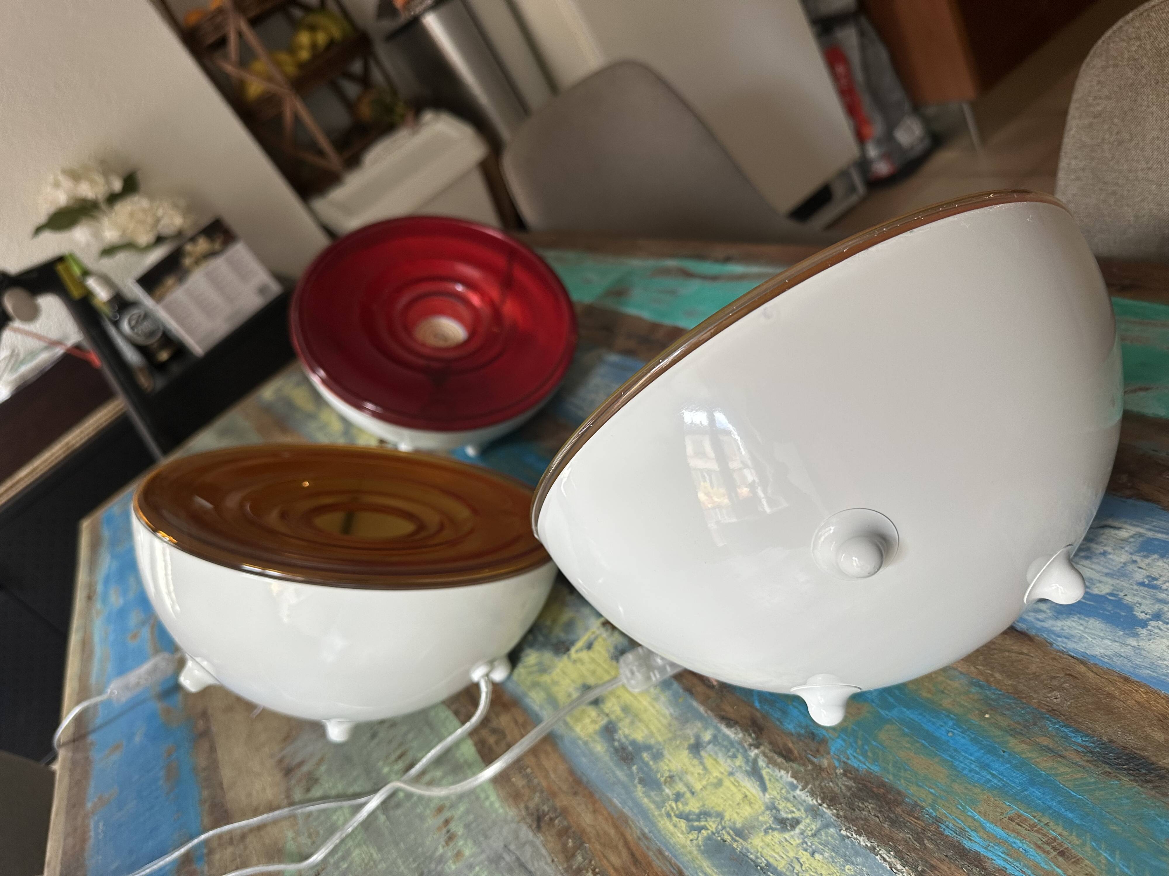 Space age vintage lamps