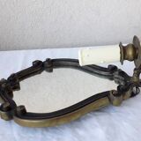 Pair of mirror wall lights