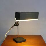 Cubic metal table lamp by Leclaire & Schäfer, 1960s