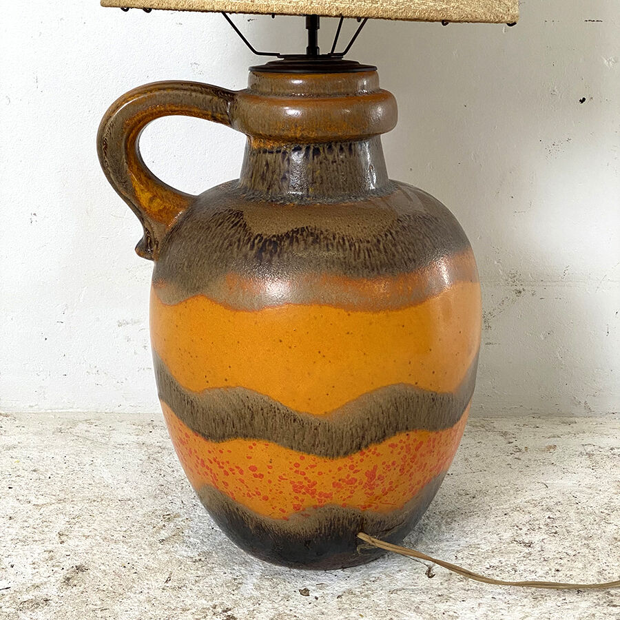 Lampe West Germany vintage 1970