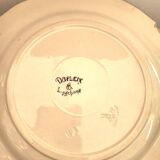 set of 2 Dupleix Longchamp ironware plates