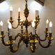 Bronze chandelier 12 lights