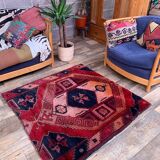 Western turkish rug 124x123cm