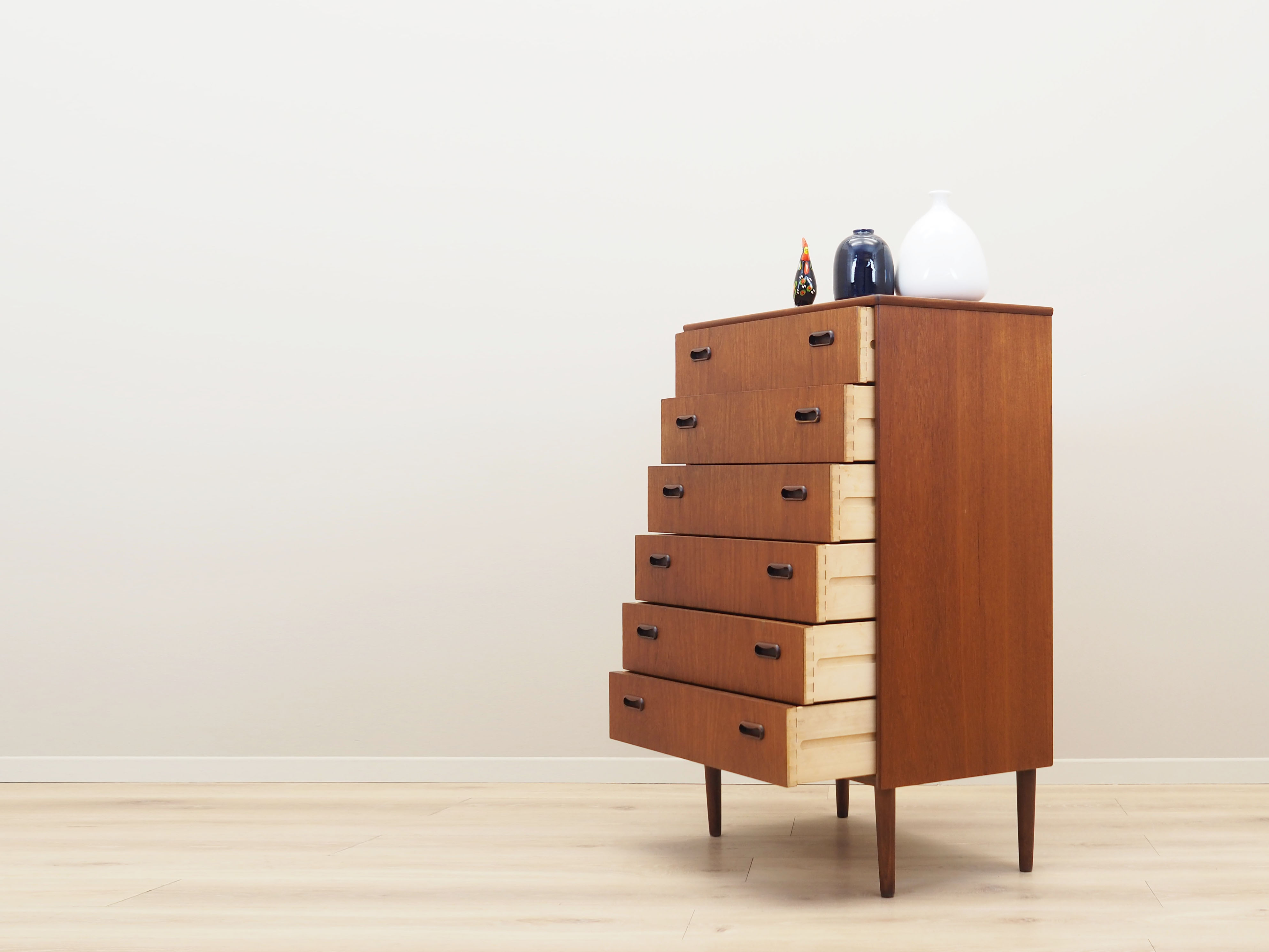 Teak chest of drawers, danish design, 60s, made in denmark
