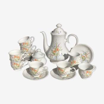 Authentic porcelain coffee service