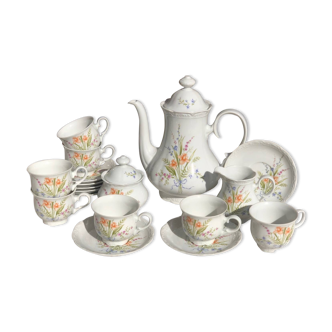 Authentic porcelain coffee service