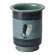 Small glazed ceramic pot by Menelika pottery, circa 1950.