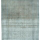 Handwoven persian overdyed 295 cm x 383 cm grey wool carpet
