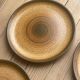 6 assiettes Longchamp motif spirale