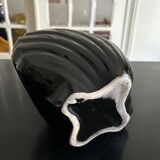 ceramic shell vase 1980