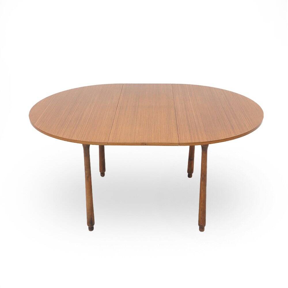 Round teak table top, 1960s