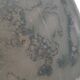 Vintage 1970s French Egg-Shaped Lamp - Marbled Opaline Glass Design