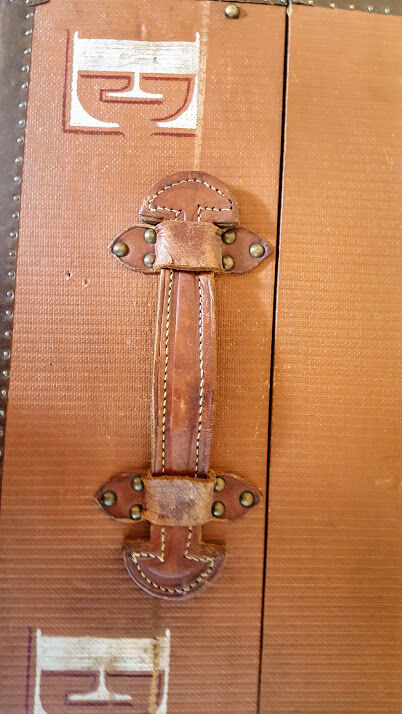 Vintage travel trunk