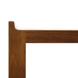 Table basse en noyer, Karl-Erik Ekselius, Suède, 1960