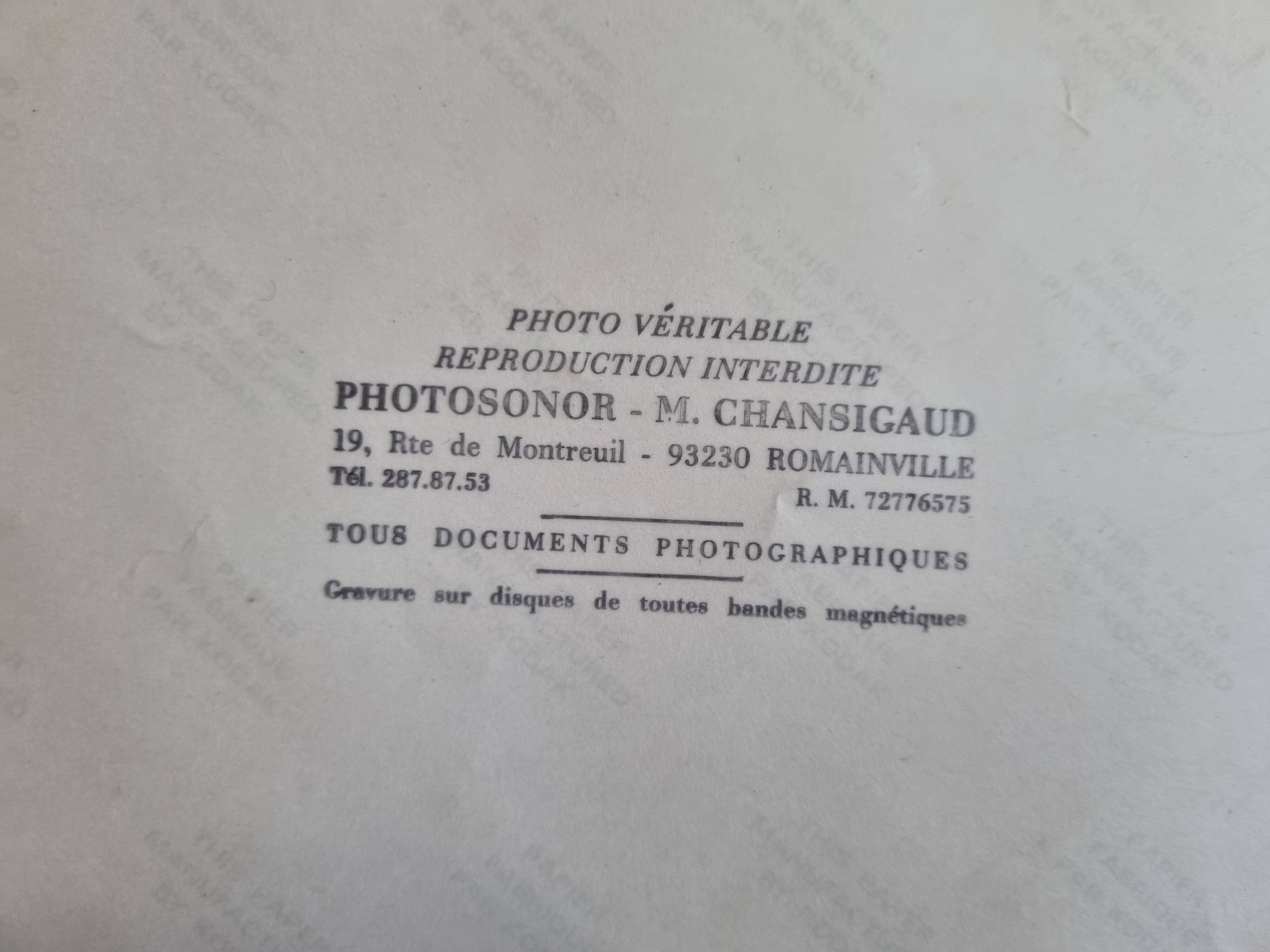 Photographie argentique vintage champignons encadrée années 70 52x42 cm