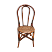 Vintage chair in rotin and cannage
