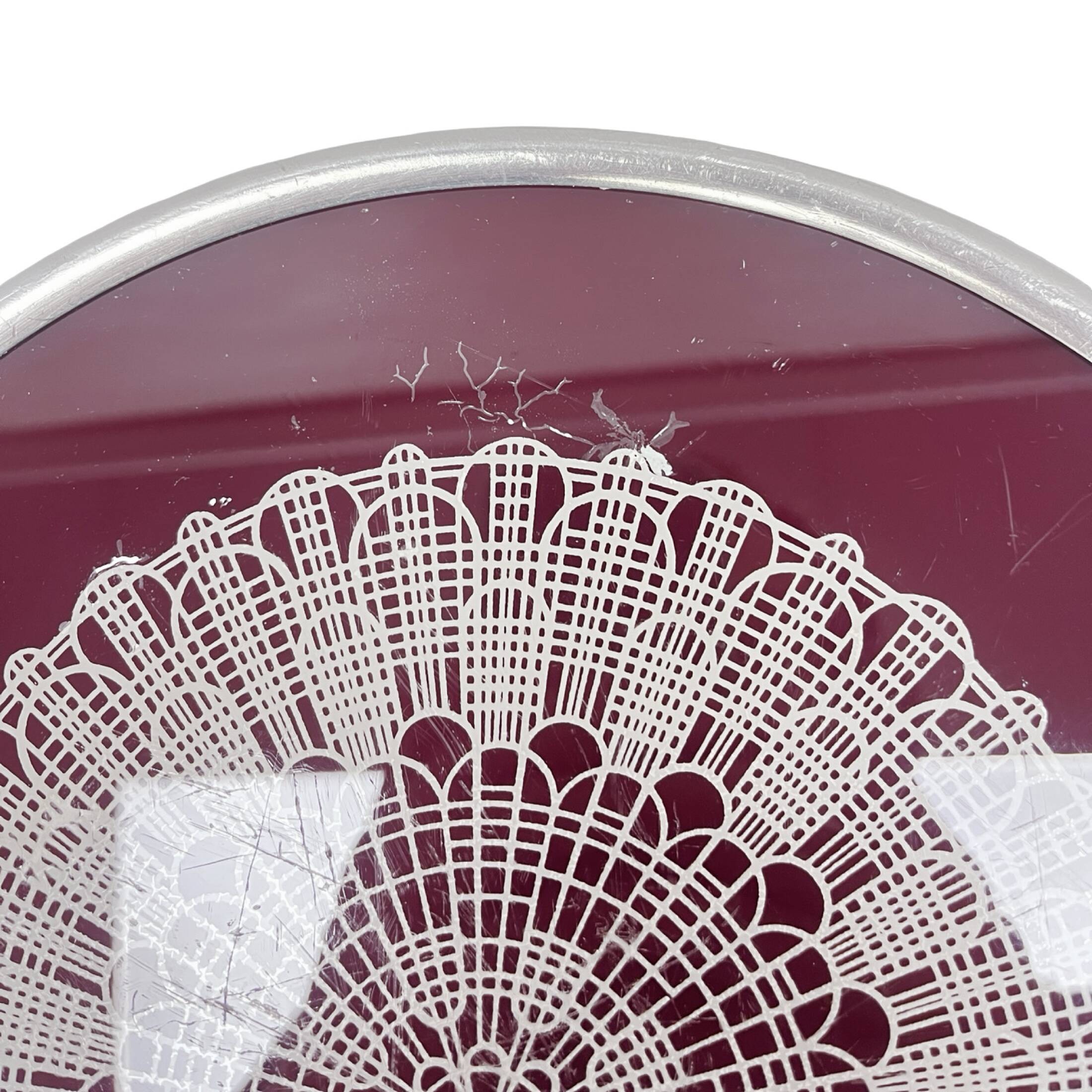 GOSMET Bydgoszcz Rotating Serving Tray – 1970s Vintage (PRL Era)