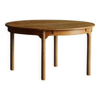 Børge Mogensen, "Øresund" dining table in oak and brass, Mid-century modern, 1950s