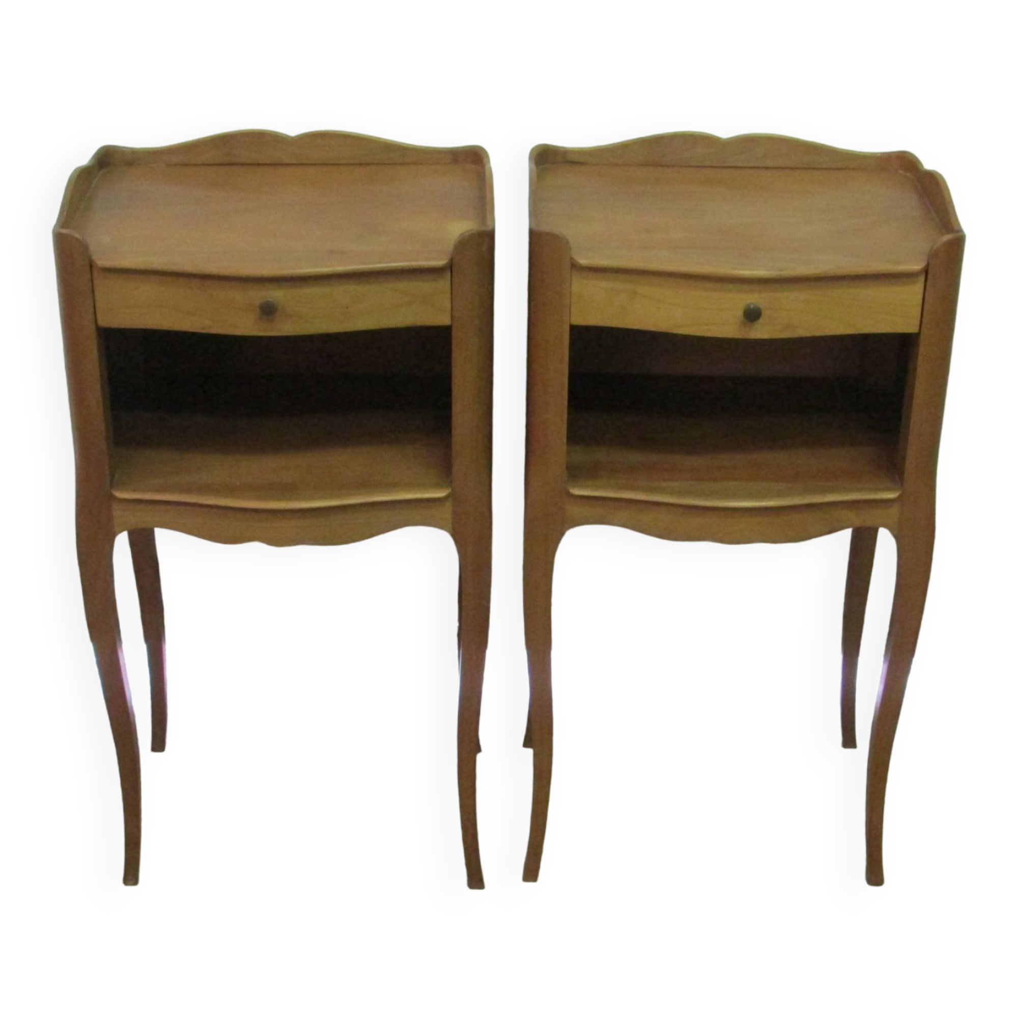 Pair of Louis XV style bedside tables